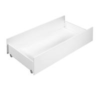 Tiroir De Lit Combiné Évolutif Sur Roulettes - First Blanc TU