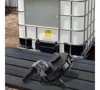 Tiroir pour stockage d'eau IBC DN150 avec connecteur de tuyau conçu pour les réservoirs d'eau et de liquide (avec tuyau)