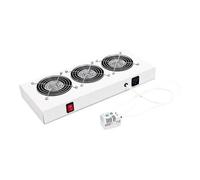 Tiroir pour ventilateur en rack - TRITON - 4U 19" - 2 ventilateurs - Thermostat - Refroidissement actif