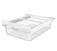 Tiroir réfrigérateur - Transparent - Blanc - Plastique - 2600 ml