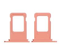 Tiroir SIM iPhone XR support carte nano SIM de remplacement - rose gold