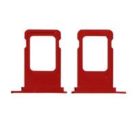 Tiroir SIM Apple iPhone XR support carte nano SIM de remplacement - rouge