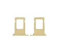 Tiroir SIM iPhone XR support carte nano SIM de remplacement - or