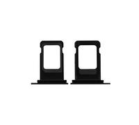 Tiroir SIM iPhone XS Max support carte nano SIM de remplacement - noir