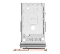 Tiroir SIM Original pour Galaxy S25 / S25 Plus Double Nano SIM Samsung Rose champagne