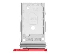 Tiroir SIM Original pour Galaxy S25 / S25 Plus Double Nano SIM Samsung Rouge