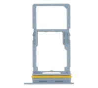 Tiroir SIM pour Galaxy A17 5G / 4G Emplacement Hybride Dual Nano SIM / MicroSD Bleu