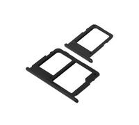 Tiroir SIM pour Samsung Galaxy J3 2017 support 2x carte nano SIM + microSD Noir