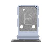 Tiroir SIM pour Samsung Galaxy S25 Edge Dual Nano SIM Remplacement précis, Bleu