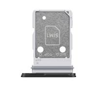 Tiroir SIM pour Samsung Galaxy S25 Edge Dual Nano SIM Remplacement précis Samsung Noir