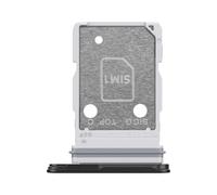 Tiroir SIM pour Samsung Galaxy S25 Edge Dual Nano SIM Remplacement précis Samsung Noir