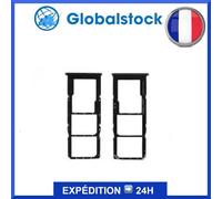 Tiroir Sim + Sd Pour Samsung Galaxy A70 (A705f) Noir