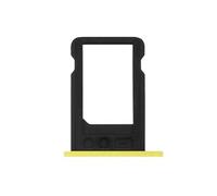 Tiroir support carte Nano Sim Jaune - iPhone 5C
