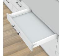 Tiroir TANDEMBOX hauteur M blanc L 400 mm BLUMOTION INT358M400BLS