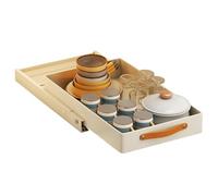 Tiroir télescopique avec bac de récupération et poignée - Organiseur de cuisine extensible - Étagère à épices - Étagère de rangement pour armoires de cuisine, salle de bain - Pas de perforation - 30 x
