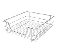 Tiroir Téléscopique de Cuisine - JAGO - 4 Pièces - Charge max. 20kg - Rails Inclus - Métal Chromé