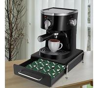 Tiroirs à Capsules de Café Multifonctions, Tiroir de Rangement pour Capsules, Support à Capsules à Café (D/30.5X31.5X10cm/36 Capsules/noir)