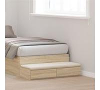 Tiroirs de lit Chêne Sonoma 100x36,5x16,5 cm en bois d ingénierie G