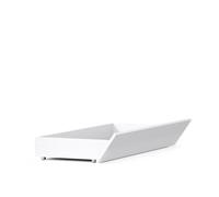Tiroirs de lit Florence - Lot de 2 - Blanc - pour lit 160x200 ou 180x200 - Rangement Pratique