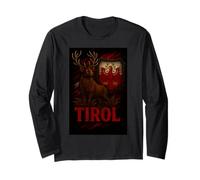 Tirol T-Shirt Aigle Tyrol Dem Land Tyrol la fidélité Cerf Manche Longue