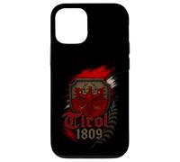 Tirol T-Shirt Aigle tyrolien avec Armoiries et Drapeau pour Homme et Femme Coque pour iPhone 12/12 Pro