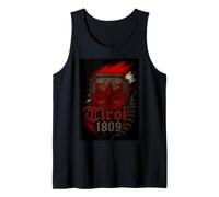 Tirol T-Shirt Aigle tyrolien avec Armoiries et Drapeau pour Homme et Femme Débardeur