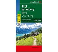 Tirol - Vorarlberg, Straßen- Und Freizeitkarte 1:200.000, Freytag & Berndt