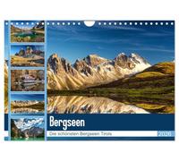 Tiroler Bergseen (Wandkalender 2026 DIN A4 quer), CALVENDO Monatskalender: Die schönsten Bergseen aus Nord- und Südtirol