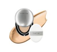 TIRTIR Fond De Teint Coréen Aura Glow Silver Cushion De Petite Taille (0,15 Oz Liq.) Mocha 25N