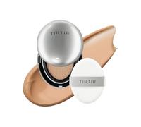 TIRTIR Fond De Teint Coréen Aura Glow Silver Cushion, Taille Mini (0,15 Oz Liq.), Couleur Noisette, 33 Carats