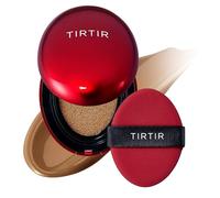 TIRTIR Fond De Teint Mask Fit Red Cushion, Couverture Complète, Légère, Finition Satinée Et Brillante, Couverture De Tatouage À Construire (0,63 Oz Liq.) 43N Deep Cocoa