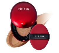TIRTIR Fond De Teint Mask Fit Red Cushion, Couverture Complète, Légère, Finition Satinée Et Brillante, Couverture De Tatouage À Construire (0,63 Oz Liq.) 40N Cannelle