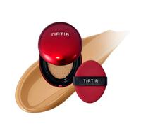 TIRTIR Mini Size Mask Fit Red Cushion Foundation, Couverture Complète, Coupe Légère, Finition Satinée Et Brillante, Couverture De Tatouage À Construire (0,15 Oz Liq.) 31N, Beige Français