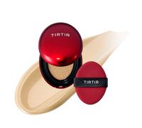 TIRTIR Mini Size Mask Fit Red Cushion Foundation, Couverture Complète, Légère, Finition Satinée Et Brillante, Couverture De Tatouage À Construire (0,15 Oz Liq.) 24 W, Beige Doux