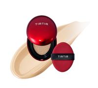 TIRTIR Mini Size Mask Fit Red Cushion Foundation, Couverture Complète, Légère, Finition Satinée Et Brillante, Couverture De Tatouage À Construire (0,15 Oz Liq.) 21 W, Ivoire Naturel