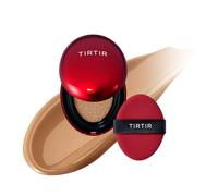 TIRTIR Mini Size Mask Fit Red Cushion Foundation, Couverture Complète, Légère, Finition Satinée Et Brillante, Couverture De Tatouage À Construire (0,15 Fl Oz), Noix De Pécan 34N