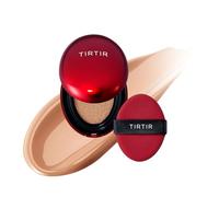TIRTIR Mini Taille Mask Fit Red Cushion Foundation, Couverture Complète, Légère, Finition Satinée Et Brillante, Couverture De Tatouage À Construire (0,15 Oz Liq.) 33C Hazel