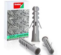 Tiruiya Chevilles Brique Creuse, Tirefond Murales pour Vis, Bouchons d'Expansion pour Brique Béton Parpaing Creux, Maçonnerie Fixation en Pierre