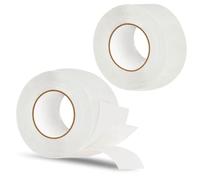 Tiruiya Ruban Adhésif pour Pare Vapeur, Double Face Bande Jonction Pare Vapeur pour Ecran Sous Toiture, Freins Vapeur et Membranes anes de Toiture (5cm x 20m x 2 rouleaux)