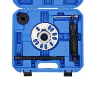 TiryyDrela Extracteur Hydraulique De Moyeu De Roue, Kit Arrache Moyeu 10T | Outil de Démontage pour Cercles de Boulons 96 à 125mm, pour Mécanicien Automobile et Garage, avec Mallette de Transport