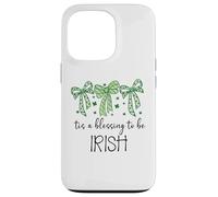 Tis a Blessing to be Irish Blessings St Patricks Lucky Women Coque pour iPhone 13 Pro