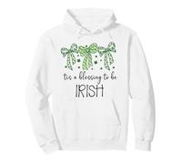 Tis a Blessing to be Irish Blessings St Patricks Lucky Women Sweat à Capuche