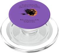 Tis Now The Witching Time of Night Citation de Shakespeare Noir PopSockets PopGrip pour MagSafe