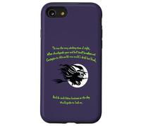 Tis Now The Witching Time of Night Citation de Shakespeare Vert Coque pour iPhone SE (2020) / 7/8