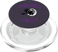 Tis Now The Witching Time of Night Citation de Shakespeare Vert PopSockets PopGrip pour MagSafe