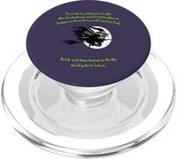 Tis Now The Witching Time of Night Citation de Shakespeare Vert PopSockets PopGrip pour MagSafe