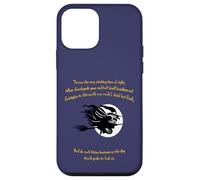 Tis Now The Witching Time of Night Shakespeare Citation Jaune Coque pour iPhone 12 Mini