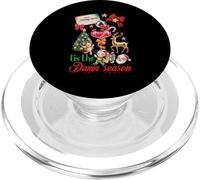Tis The Damn Season Cocktail de Noël Père Noël Renne Elfe PopSockets PopGrip pour MagSafe