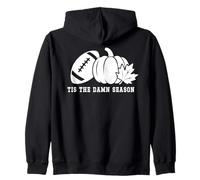 Tis The Damn Season Football Fall Touchdown Game Day Mom Sweat à Capuche