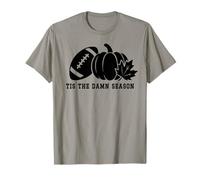 Tis The Damn Season Football Fall Touchdown Game Day Sports T-Shirt